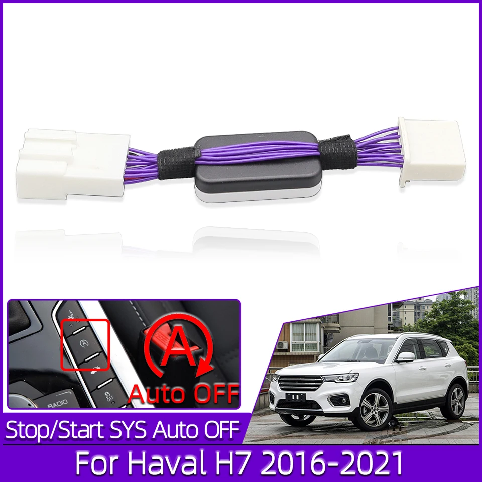 

Stop Start System Automatic Off Device Control Sensor Cable Plug For Great Wall Haval H7 2016-2021 Modification Accessories