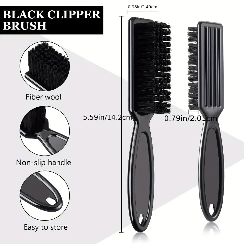 WANMEI Barber Neck brush beard styling brush hair cutting brush, hair cutting tool cleaning brush Salon Men Beard Styling Tools