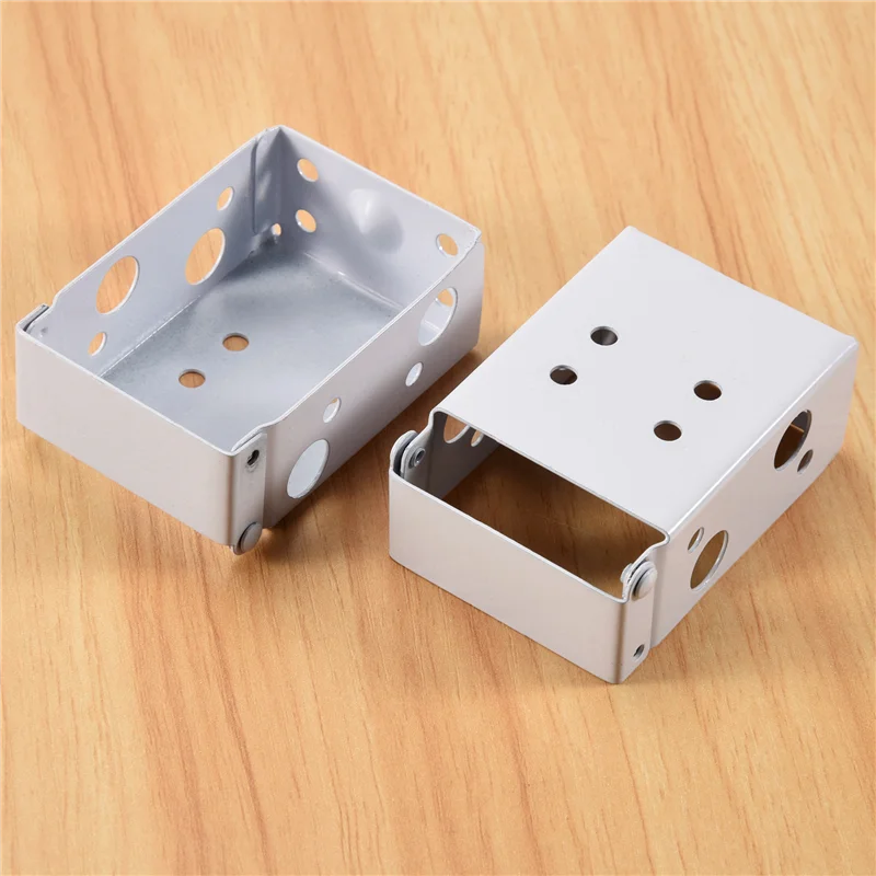 AEE8-4 Staffe cieche Staffa di montaggio per scatola a basso profilo da 2 pollici per poggiatesta (Bianco)