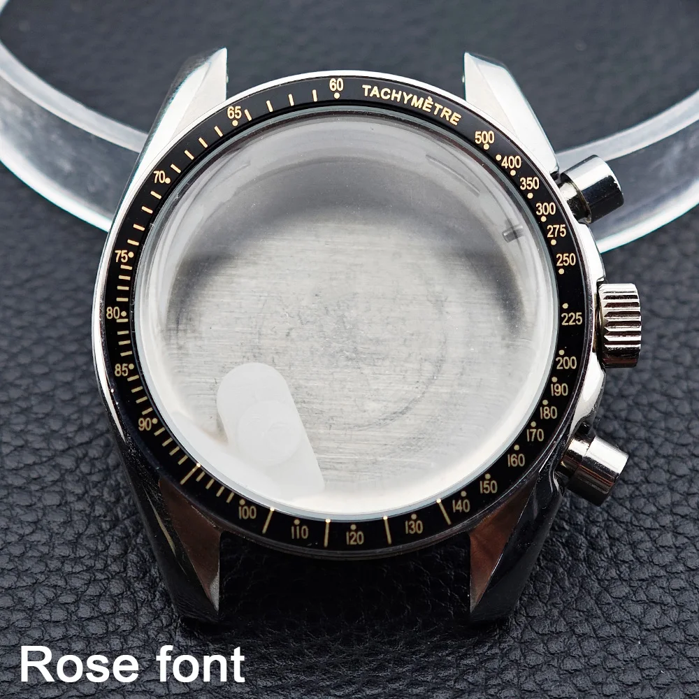 39,7mm Herren uhren Metall gehäuse passen vk63 Uhrengehäuse Uhr Zubehör Uhren teile passt 20mm Armband Uhren box