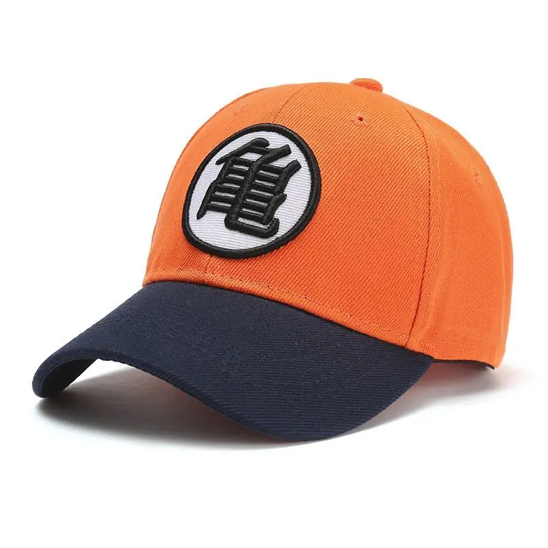 Dragon Ball Animation Peripheral Son Goku Creative Tortoise Peaked Cap Four Seasons Japanese Style Versatility Cool for Boys