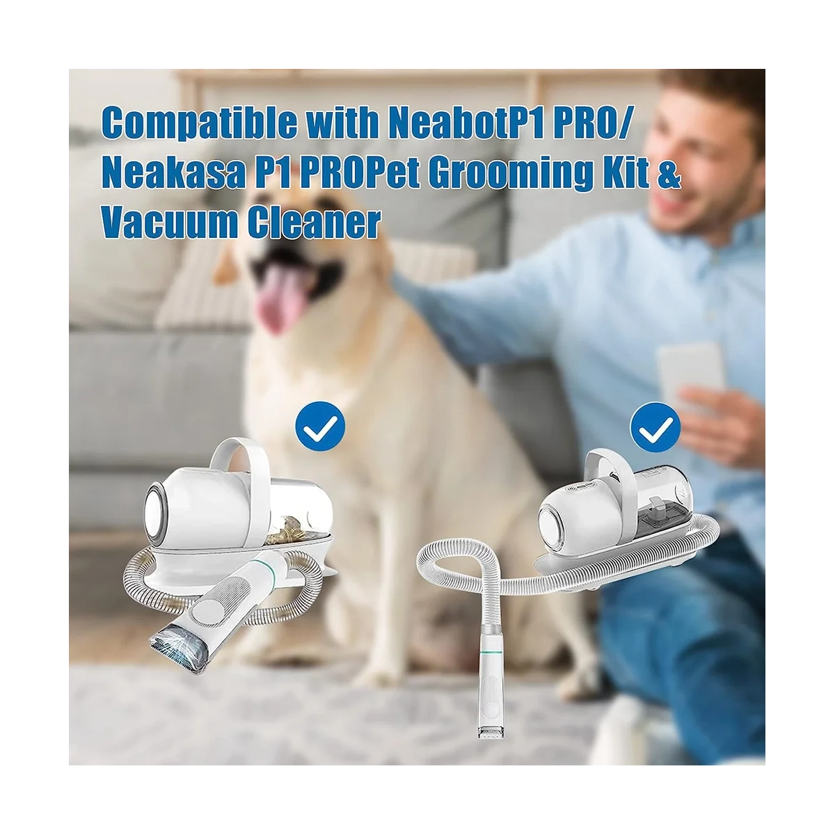 هيبا تصفية استبدال الإسفنج ل neakasa/neabot p1 برو ، الحيوانات الأليفة الاستمالة عدة والفراغ ، 10 قطعة