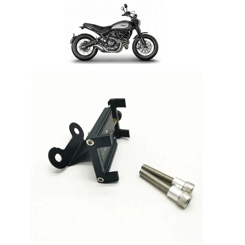 FOR Ducati SCRAMBLER 800 1100 / SCRAMBLER CAFE Motorcycle Accessories Handlebar GPS Navigation Bracket