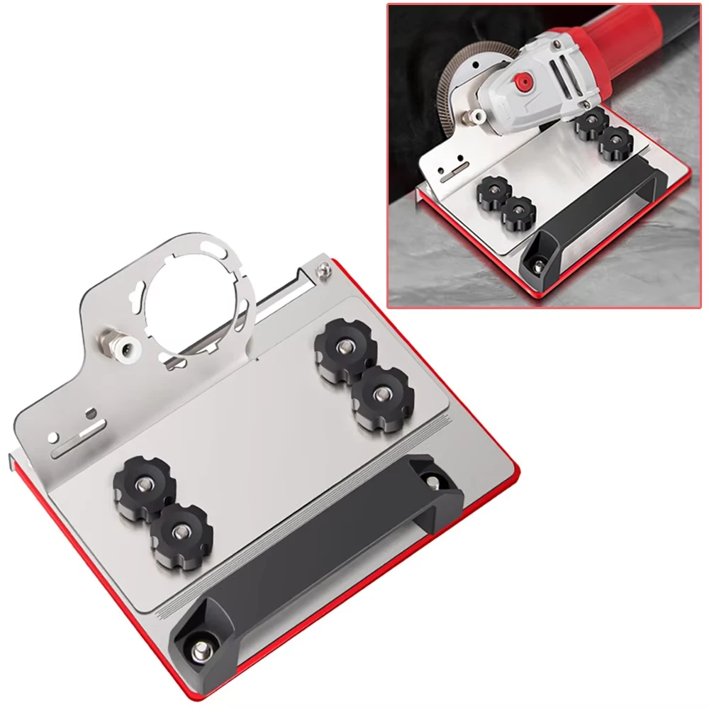 45 Degree Angle Grinder Stand Chamfer 100 Type Ceramic Tile Cutting 45° Angle Tile Chamfering Tool Corner Cutting Bracket