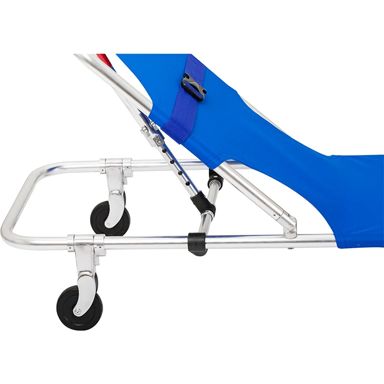 Factory Sale Cheap Aluminum Alloy Folding Medical First Aid Ambulance Patient Transport Stretcher