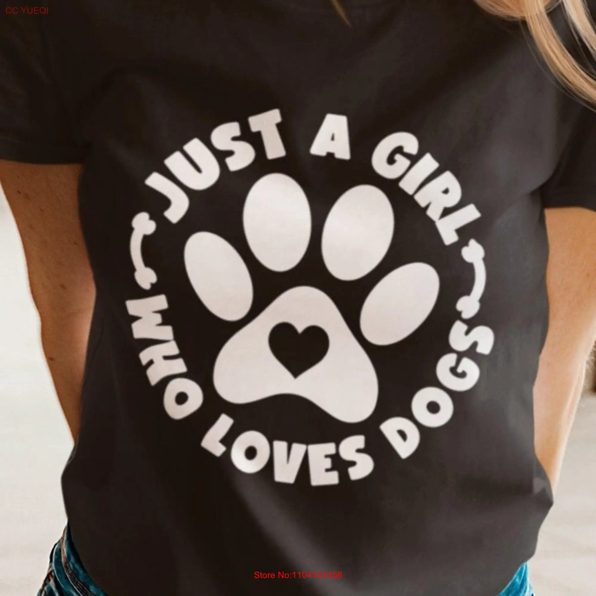 Dog Mom T Shirt Mama Is Life For Her Animal Love Fur Women long or short sleeves