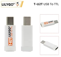 LILYGO® TTGO T-U2T USB To TTL CH9102F Serial Module MINI Automatic Downloader Core Connector
