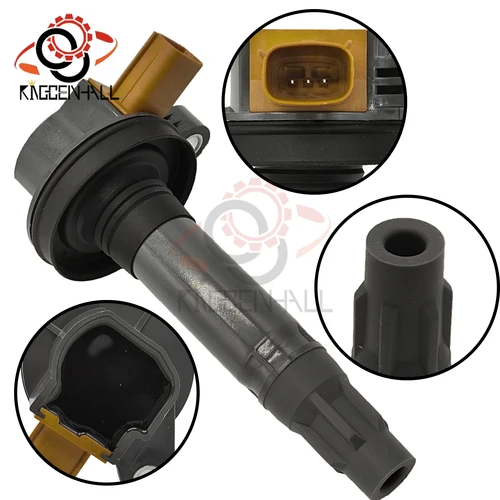 Imagen 2 del producto Bobina de encendido + tapones de chispas para Ford Explorer F150 Transit Expedition Flex Taurus Lincoln Navigator 3.5L UF646 BL3Z-12029-C, 6 uds.