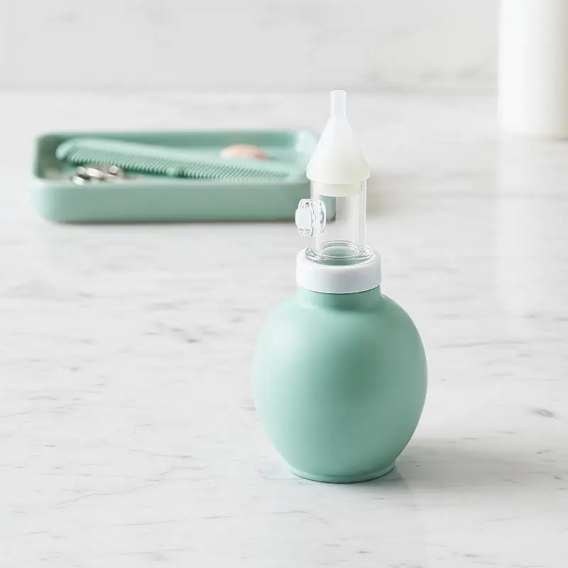 Soft Nasal Aspirator For Baby Anti-Back Flow Nose Sucker New Born Vacuum Nose Cleaner Silicone Baby Safety Care Diagnostic-Tool view 5