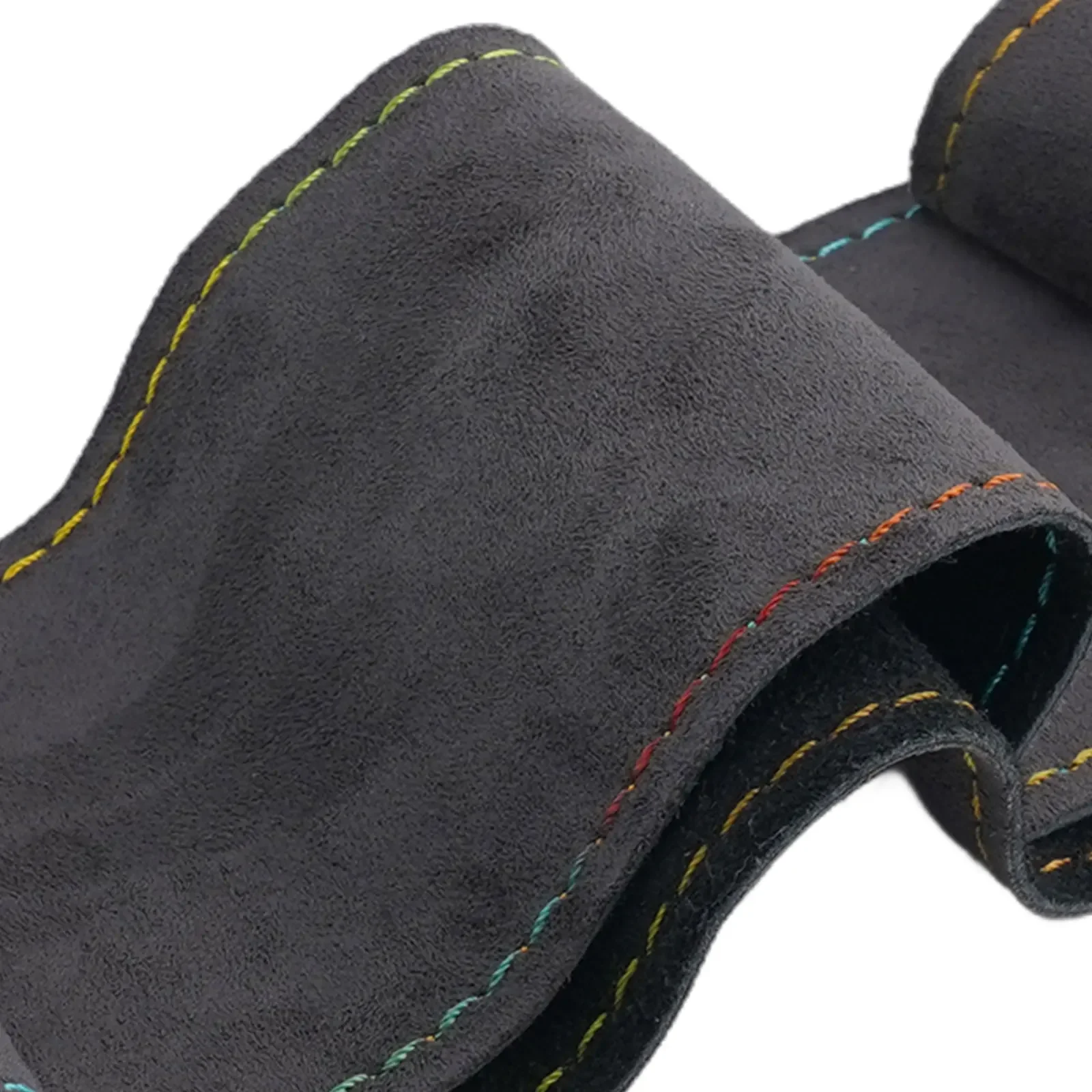 

Comfortable Car Steering Cover Suede Leather Steering Cover For DIY Enthusiasts Soft And Anti-slip Fit 37-38cm Steering Wheel