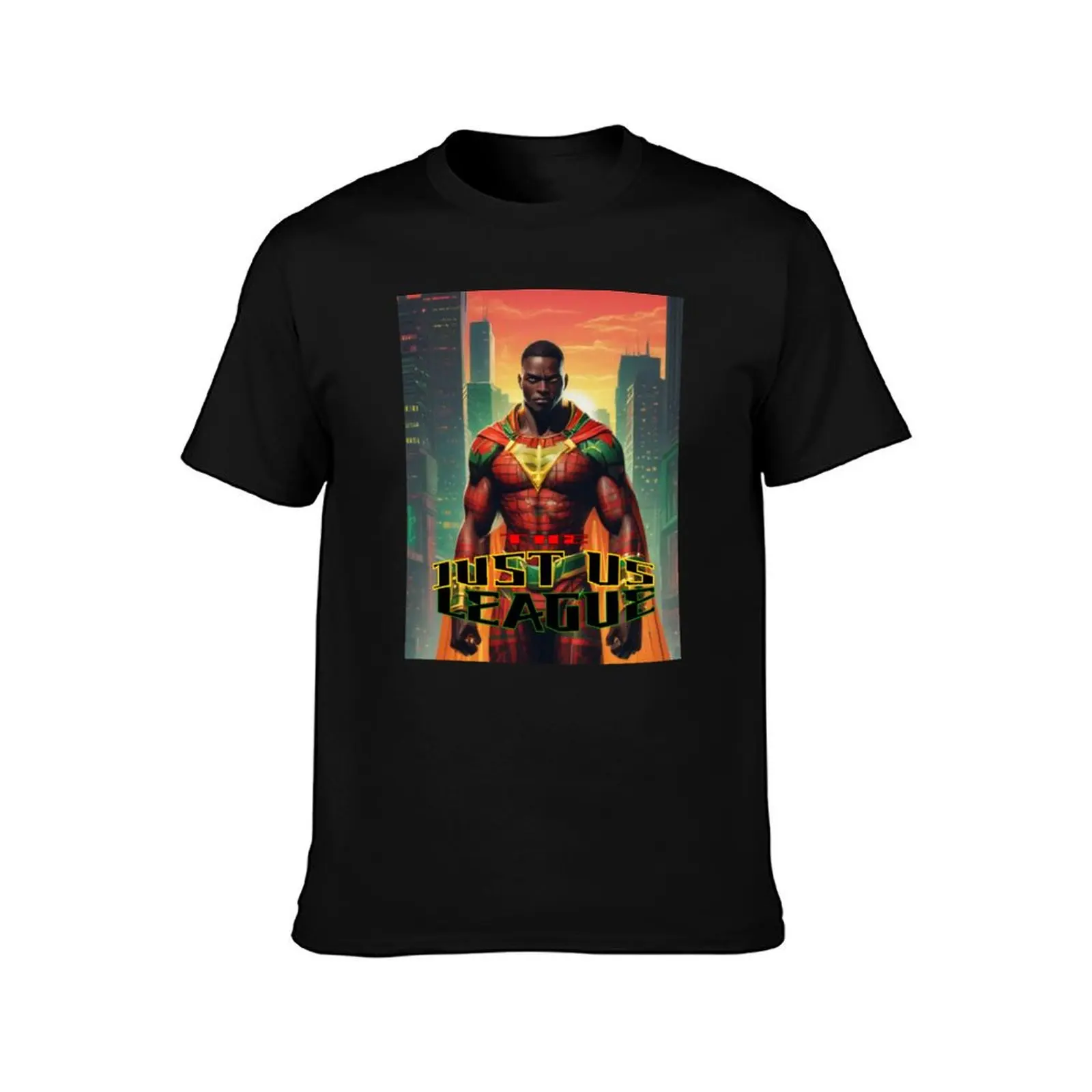 The Just Us League T-Shirt Comfortable Basic Crew Neck Tee