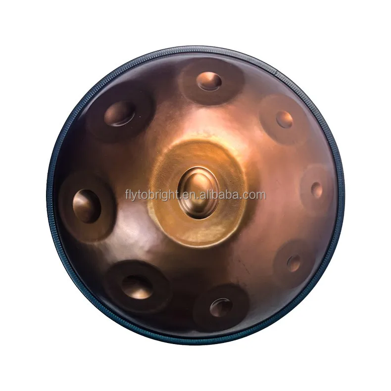 Handcrafted Master Series Mini 18 22 Inch D Kurd C# Amara Handpan Drum 9 10 Note 440hz 432 Hz Instrument