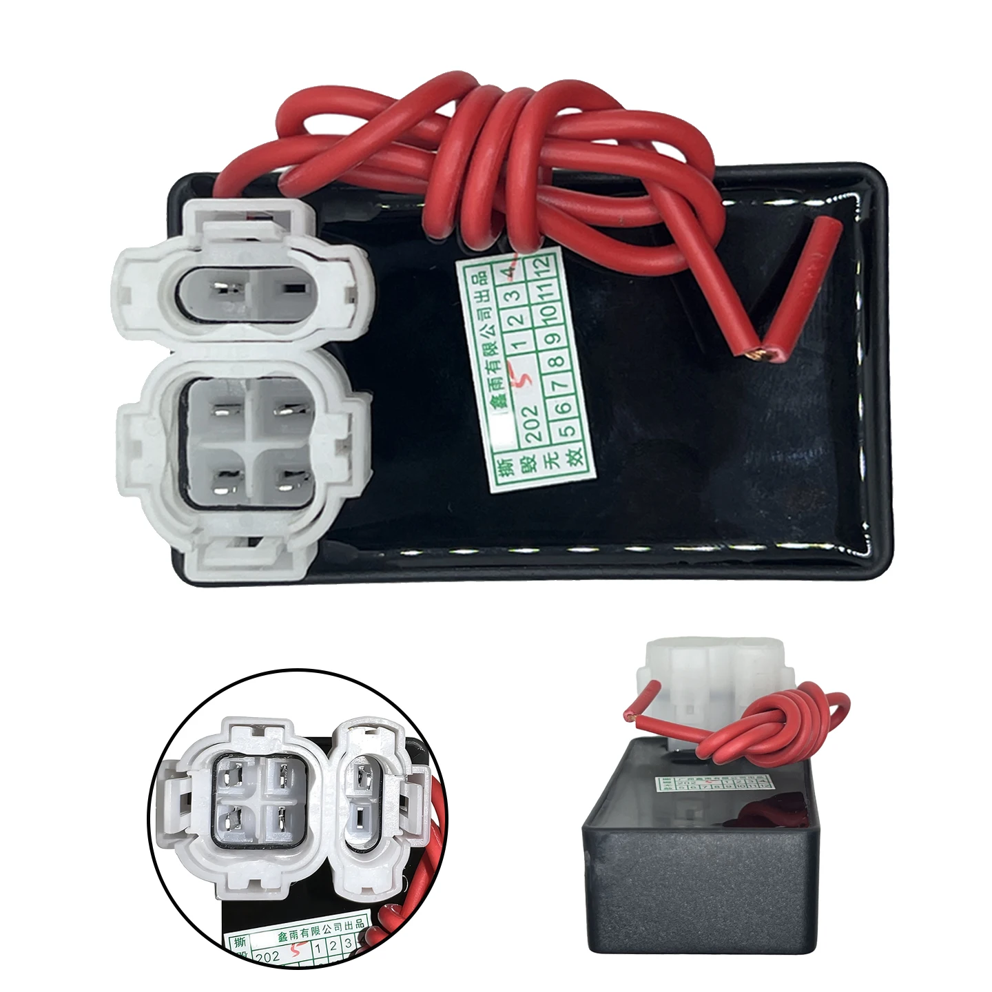 Motocycle Scooter 5 Pin DC 12V CDI Box Igniter Ignition With Wire For GY6-125 Motor Ignition Coil Accessories