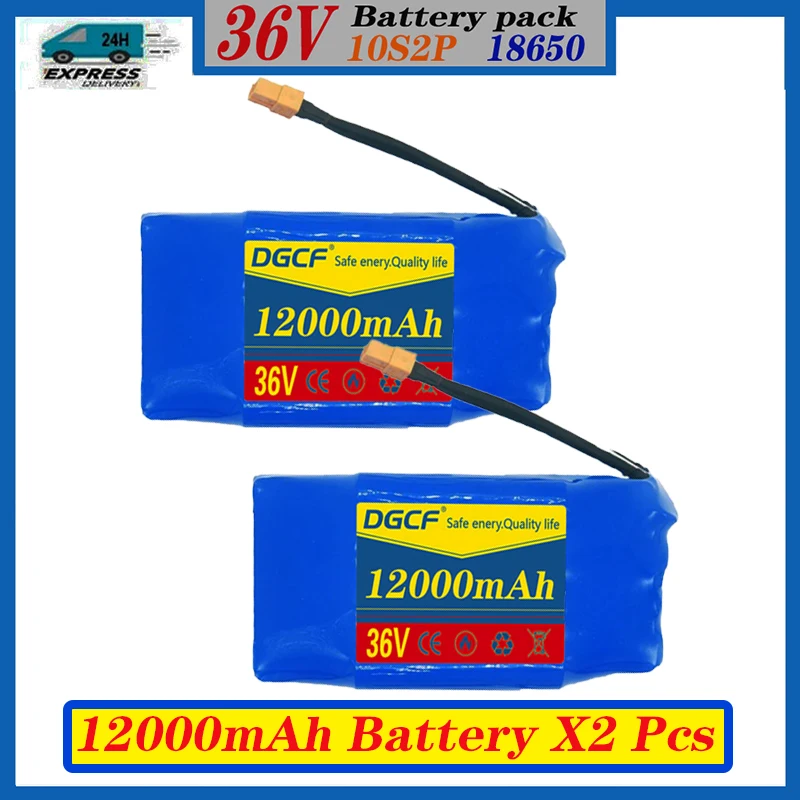 100% New 36v 7.0ah lithium battery 10s2p 36v battery 7000mAh lithium ion pack 42V 7000mah scooter twist car battery