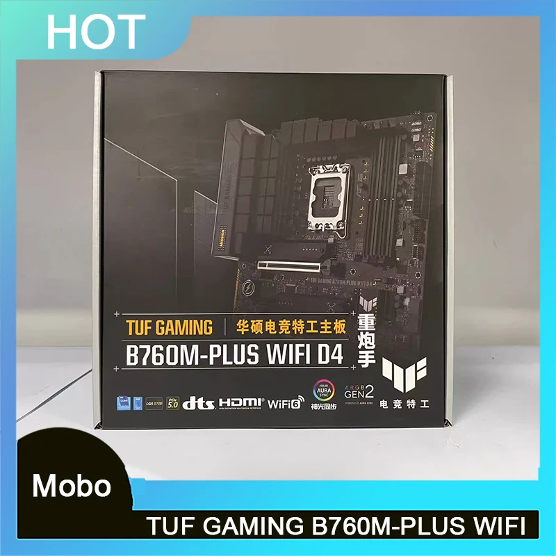 

For ASUS TUF GAMING B760M-PLUS WIFI M-ATX Desktop Motherboard DDR4 128GB B760 LGA1700