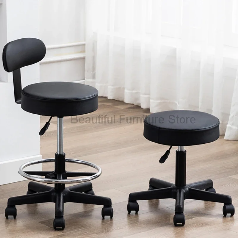 

Swivel Hairdressing Barber Chairs Spa Tattoo Ergonomic Luxury Makeup Barber Chairs Professional Silla Salon Furniture MR50BC