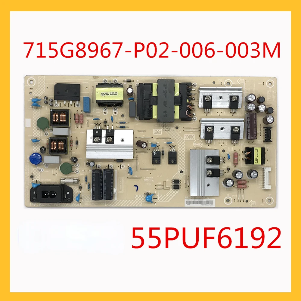 

715G8967-P02-006-003M 715G8967-P01-000-003H 715G8967-P02-000-003S Original Power Supply Board for TV 55PUF6192 Power Card