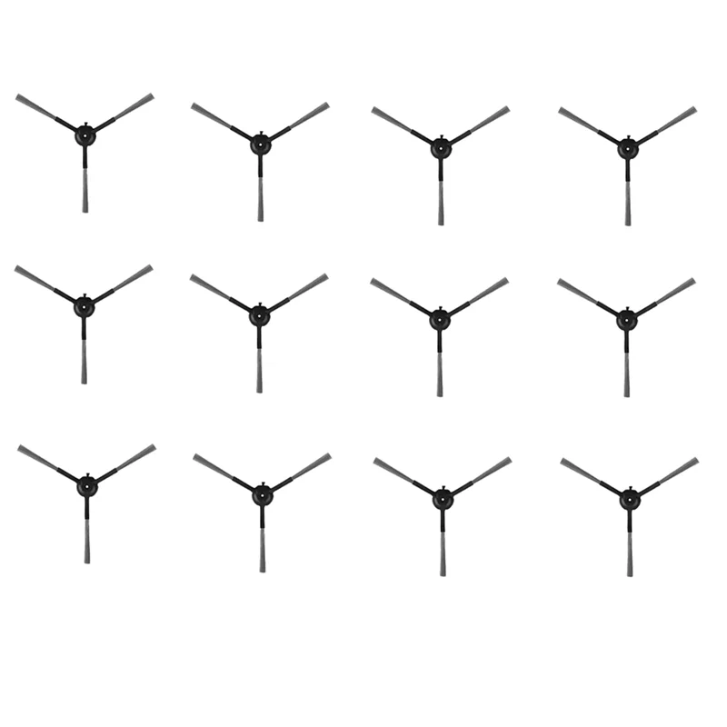 【Berserk】12 Uds Cepillo Lateral para ROIDMI EVE MAX piezas de Robot aspirador autovaciado reemplazo accesorios de repuesto de larga duración