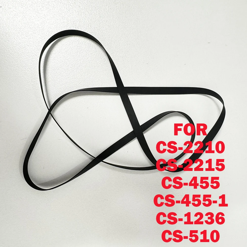 Cassette Player Rubber Drive Belt For DUAL CS-2210 CS-2215 CS-455 CS-455-1 CS-1236 CS-510