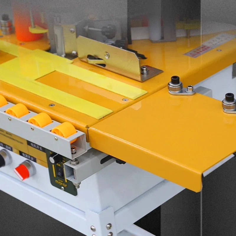 

1200W Double Side Gluing Woodworking Banding Machine Edge Bander for Wood Based Panels Machinery Mini edge banding machine