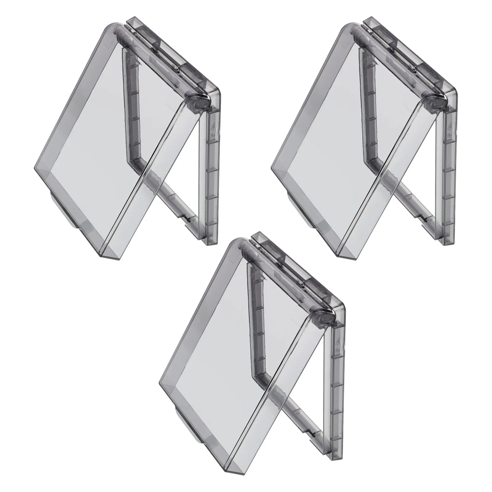 

3Pcs Clear Light Switch Guard Cover ABS Safety Shield Proof Light Lock Prevent Accidental Operation Home Bathroom Bedroom