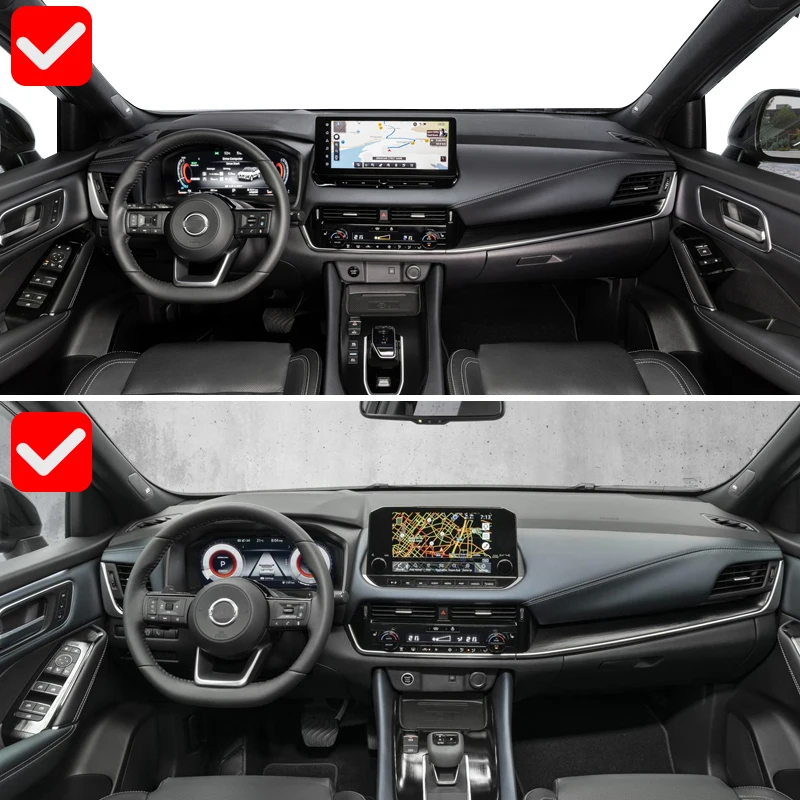 For Nissan Qashqai J12 2021 2022 2023 2024 2025 E-Power MK3 Car Dashboard Cover Instrument Panel Carpets Sun Shade Accessories