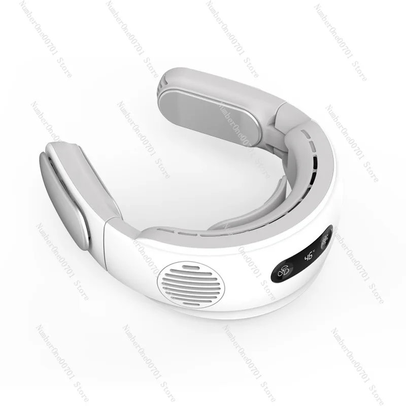 

New usb folding neck fan, outdoor high wind portable mini bladeless refrigeration neck fan