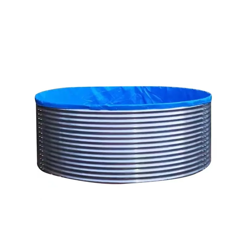 

Aquaculture Big Biofloc Fish Tank PVC Tarpaulin Round Fish Farming Tank Shrimp Pond