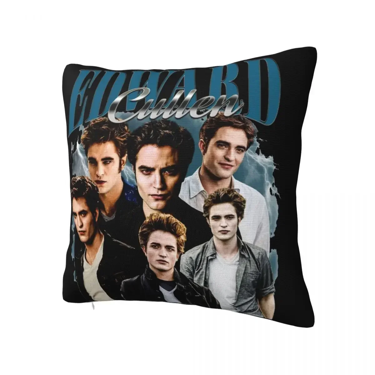 Vintage Edward Cullen Retro 90 Homage Twilight Pillowcase Printed Cushion Cover Decoration Robert Pattinson Pillow Case Cover