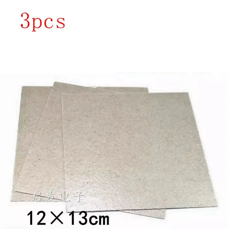 

3Pcs Universal Mica Plates For Midea Galanz Panasonic LG Microwave Oven Replacement Mica Plates Sheets Part Accessories 12x13cm