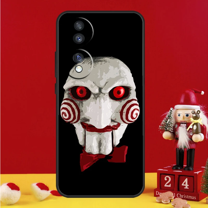  Saw Jigsaw Puppet Case For Honor X8a X9a X7a X6a X6 X7 X8 X9 X8b X9b 90 70 50 Magic 5 Pro Magic 6 Lite Cover