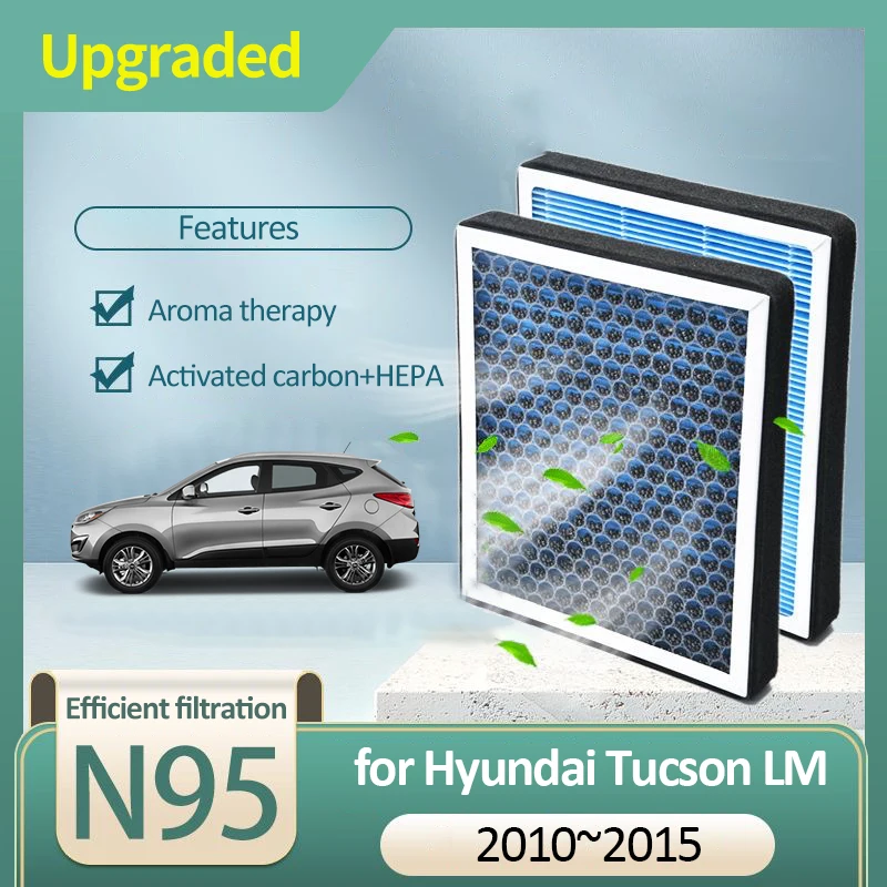 Activated Carbon Air Filter for Hyundai Tucson LM Tucson ix ix35 MK2 2010 2011 2012 2013 2014 2015 97133-2E250 Accessories Tools