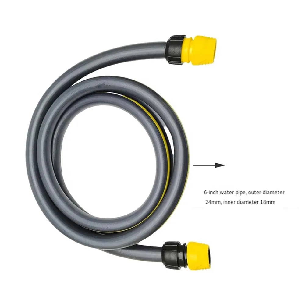 All Weather Hose Kit Flexible Garden Hose 34 Inch Inner Diameter Optimal Water Flow Temperature Tolerance 40F To 140F