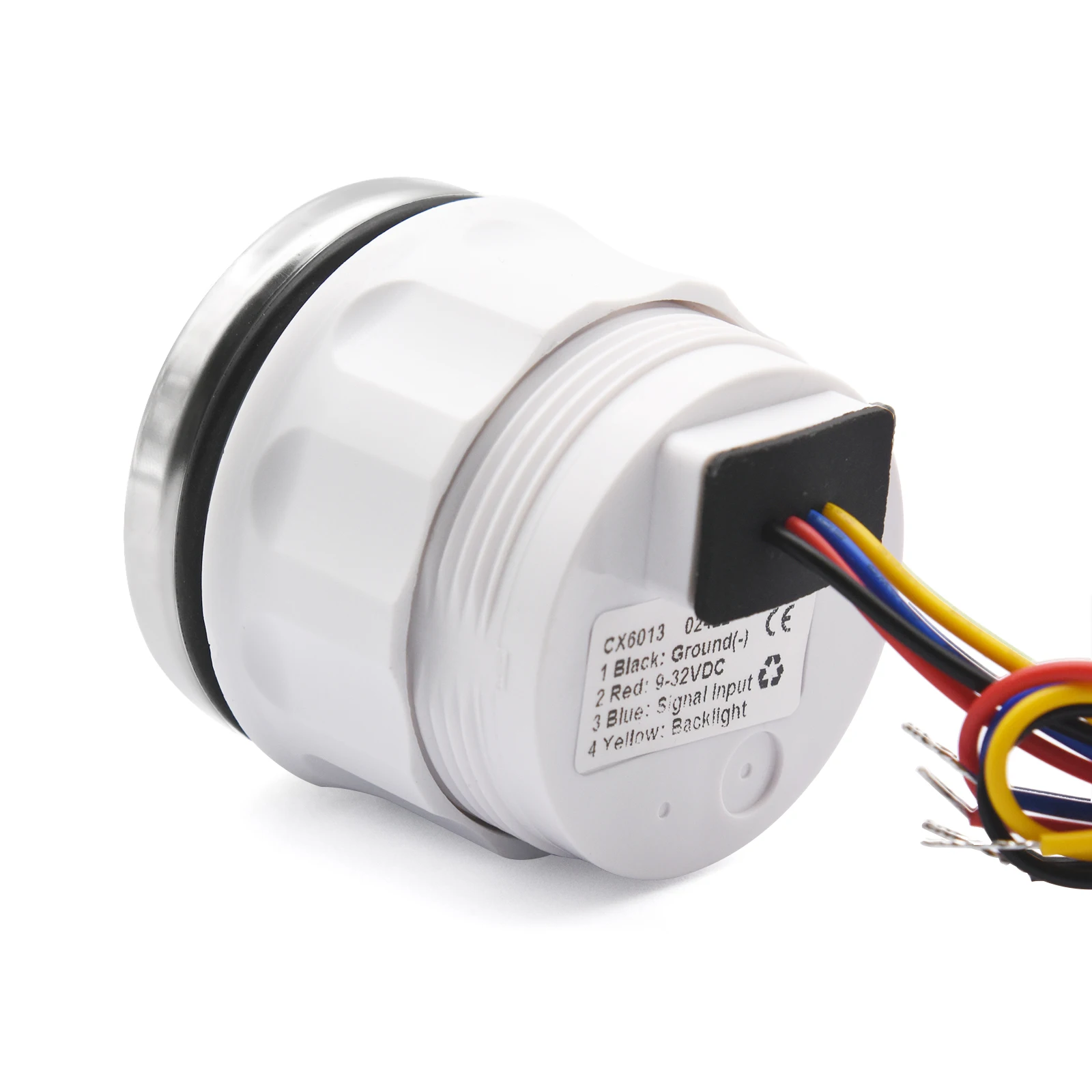 Waterproof Marine Boat Water Temperature Temp Gauge 52mm Water Temp Indicator  With Alarm Temperature Sensor 10mm 14mm 17mm 21mm