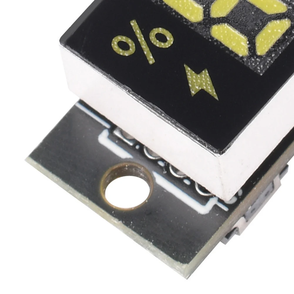 Miniature Power Indicator Module 18.1mm x 8mm x 6.1mm for Battery Level Monitoring in Portable Devices and DIY Circuits