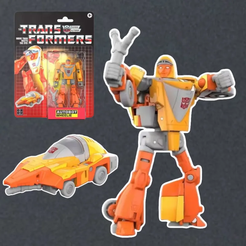 In Stock Transformation Toy G1 Retro Card Wheelie Enhanced 3C Figure Collection Gift