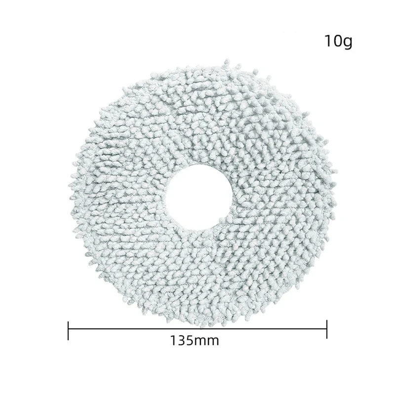 Compatible For Xiaomi Robot Vacuum S10+ / S10 Plus B105 Spare Parts Accessories Main Side Brush Hepa Filter Mop Rag Cloth