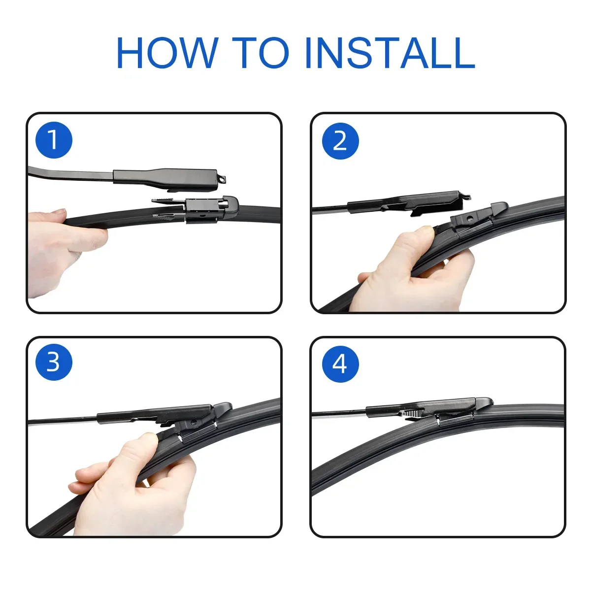 2PCS For Ford Escape MK3 Kuga MK2 C520 2013-2019 2014 2015 28"+28" Front Wiper Blades Windshield Windscreen Window Accessories view 3