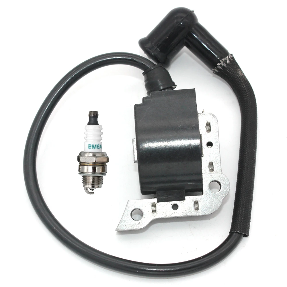 Ignition Coil Module with Spark Plug For Makita DCS6000i DCS6800i Chainsaw PN 030143040