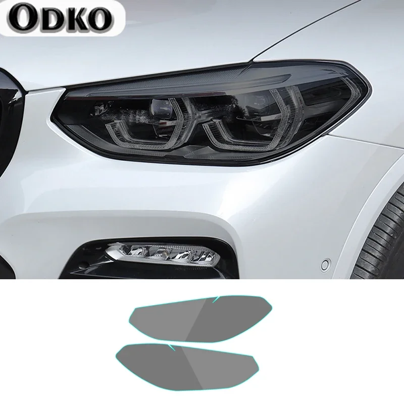 

Auto Headlight Lamp Light Tinting Sticker For BMW F10 G20 F34 G30 F07 X3 F25 G01 X5 F15 X6 F16 F20 F21 F22 G32 X1 F49 X4 F26 G02