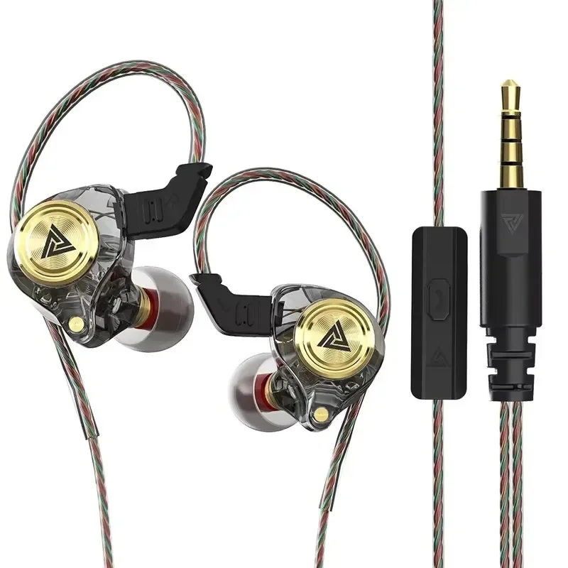 Music Monitoring Bass Headphones with Microphone,Noise Cancelling Wired Headphones,Suitable for Sports and Gaming Headphones