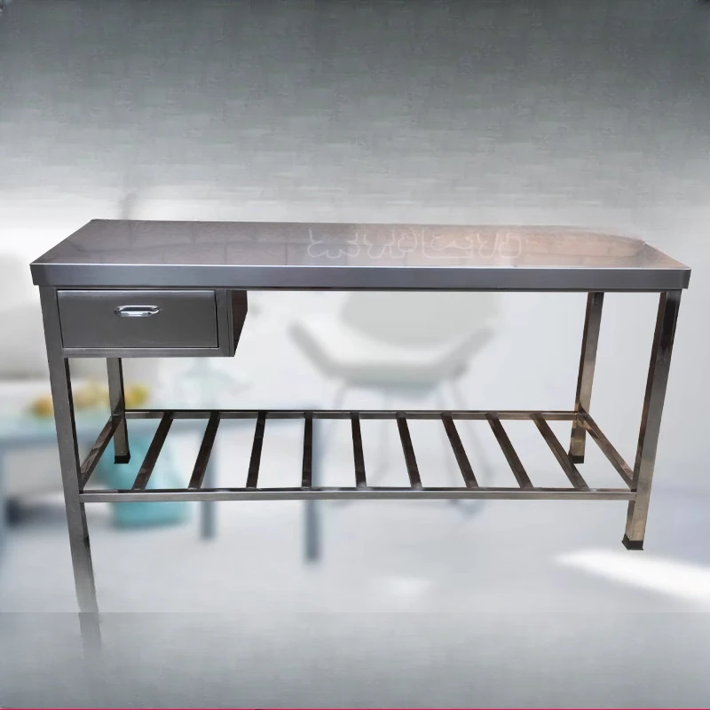 

Medical stainless steel packing table Worktable 304 stainless steel for multi-function operation table