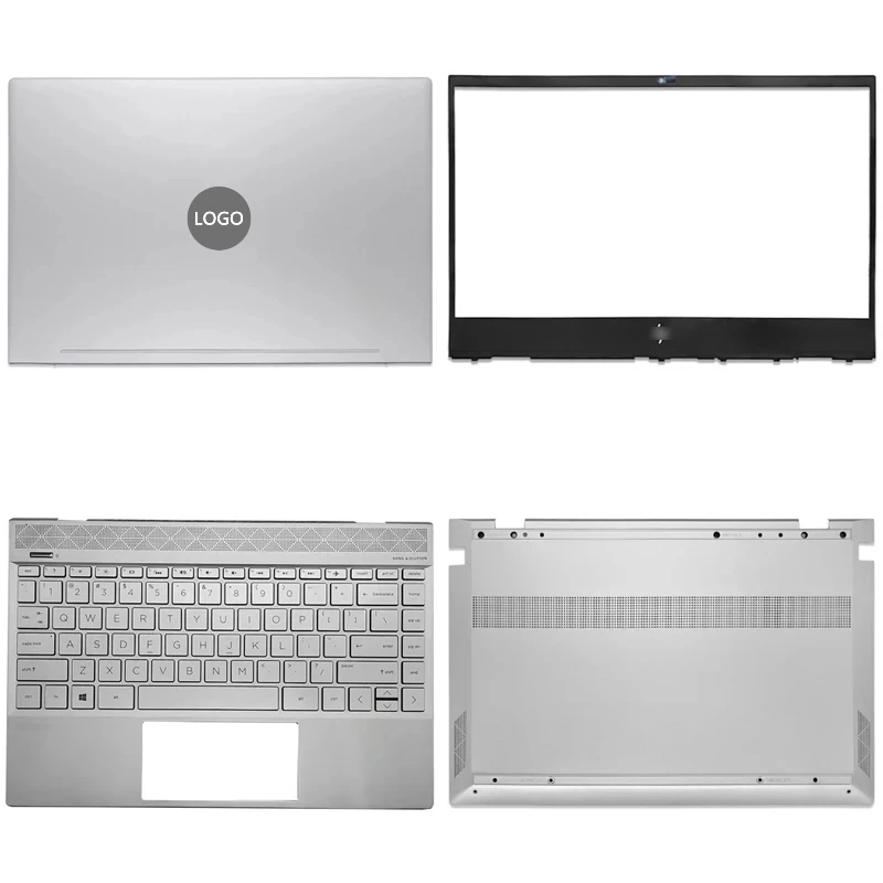 

New Original For ENVY X360 13-AH TPN-W136 Laptop LCD Back Cover Front Bezel Upper Palmrest Bottom Base Case Keyboard Hinges