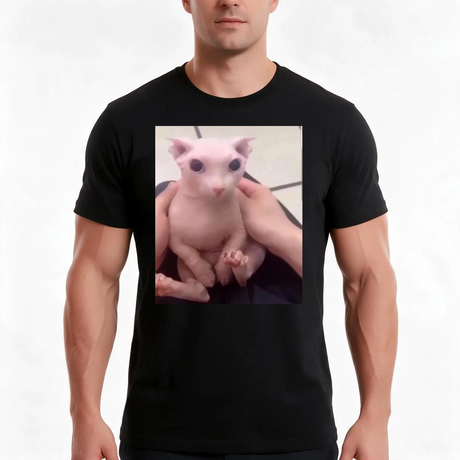BINGUS MY BELOVED T-Shirt, Summer Casual Cotton Tee, Oversized Streetwear Tops, Vintage Graphic Print, Loose Fit Short Sleeve