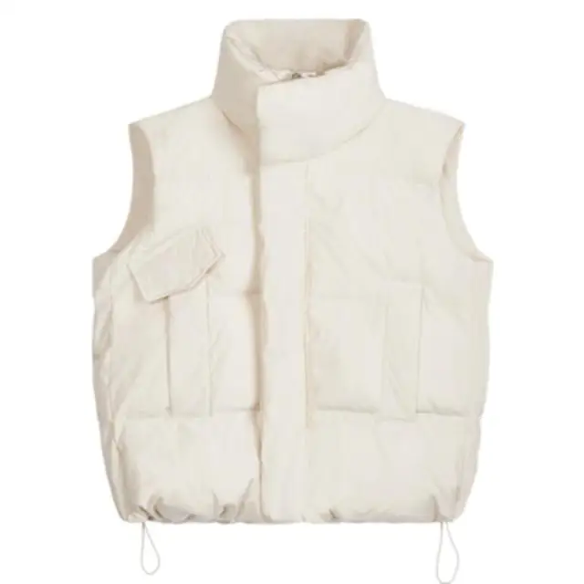 2025 Autumn and Winter Vest, Thick Down Jacket Loose and Versatile Vest Short Jacket for Outerwear