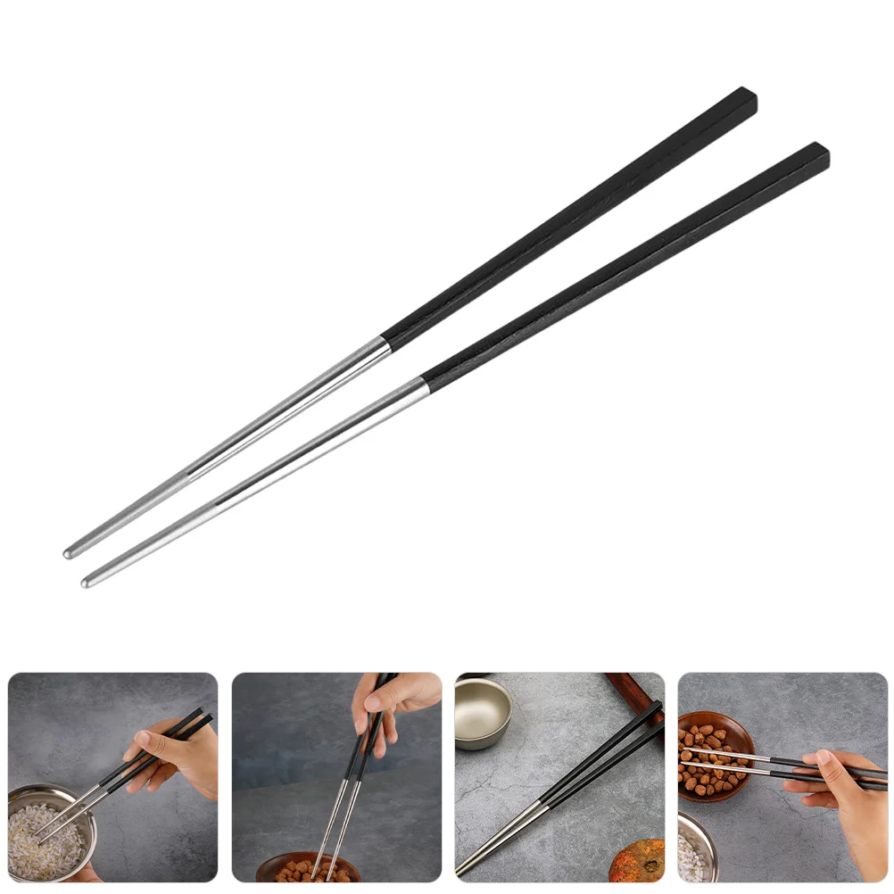 

Hashioki Chopstick Long Chopsticks Pure Titanium Travel Eating Metal Bbq Household