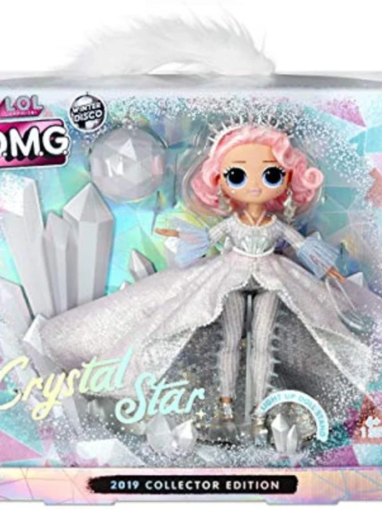 LOL Surprise Doll OMG Big Sister Crystal Star 2019 نسخة قابلة للجمع من هدية دمية الموضة للفتاة.