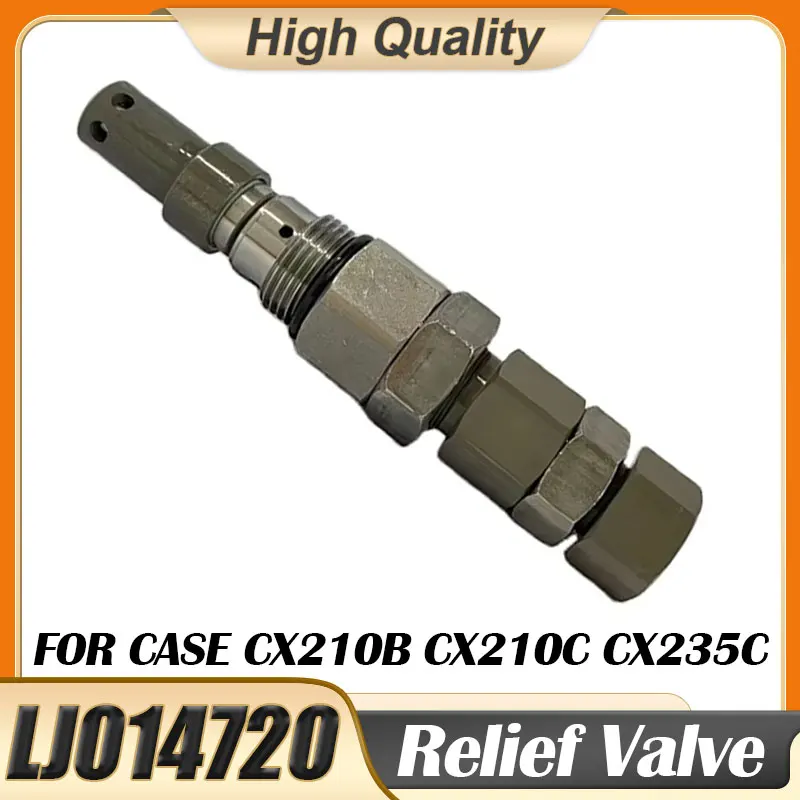 LJ014720 MAIN CONTROL RELIEF VALVE FOR CASE CX210B CX210C CX235C Excavator Parts