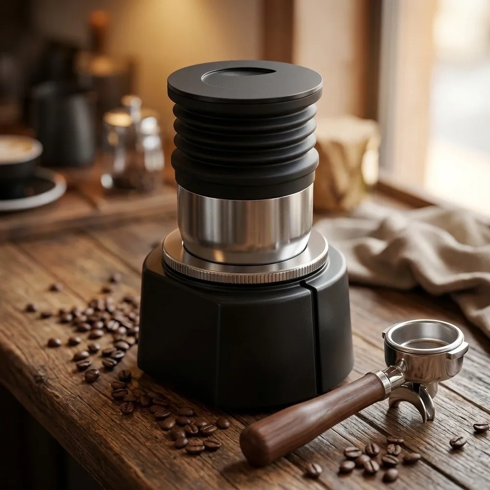 For Daily Coffee Brewing Bean Container Large Capacity Coffee Grinder Large Capacity Design Secure Locking Mechanism