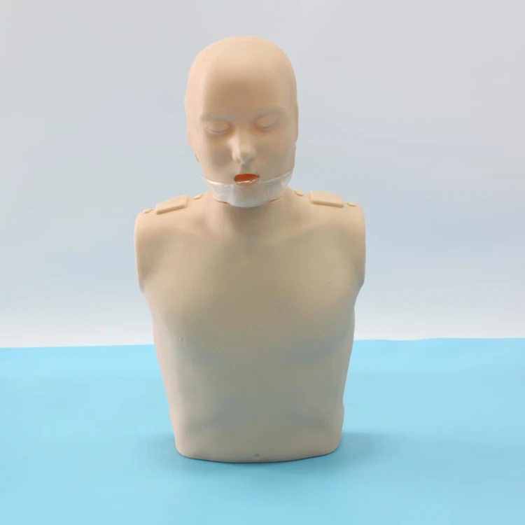 

Advanced PVC Material Education Model for Emergency Half Body CRR Manikin with LED Light First Aid Equpment BIX-CPR100A